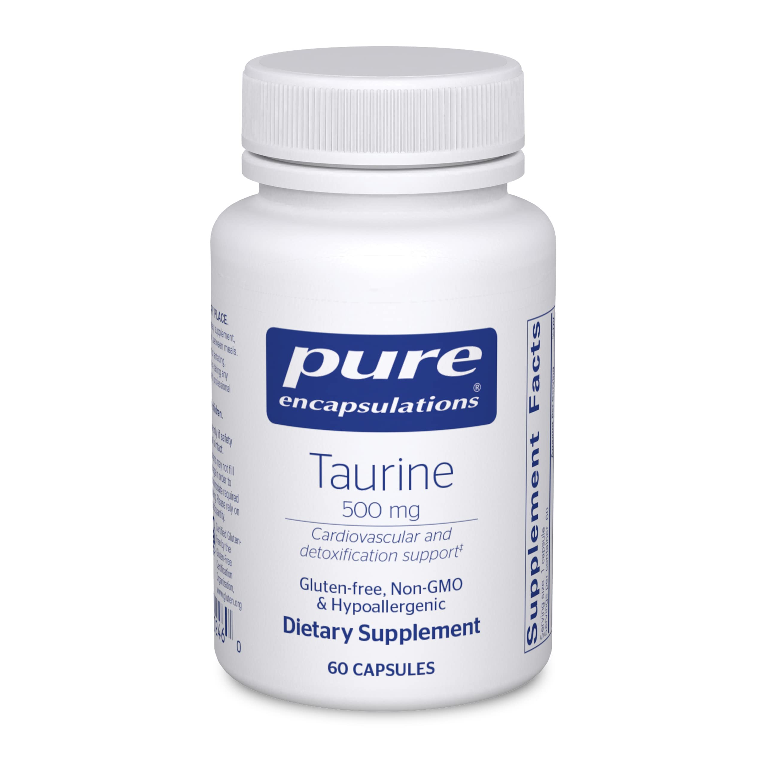 Pure Encapsulations Taurine 500 mg | Amino Acid