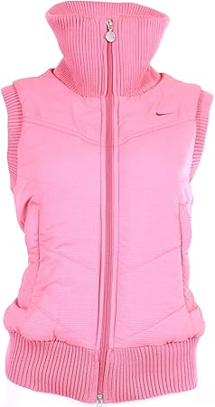 nike running padded gilet