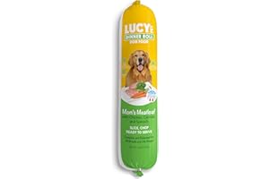 LUCY PET PRODUCTS Lucy Pet Dinner Rolls-Mom's Meatloaf Chicken with Carrots and Spinach 4lb