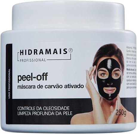 Mascara Facial de Carvão Ativado Peel-off Hidramais 250g