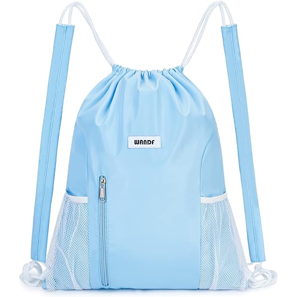 Amazon.com | PATIKIL Drawstring Backpack Bag, Drawstring Gym