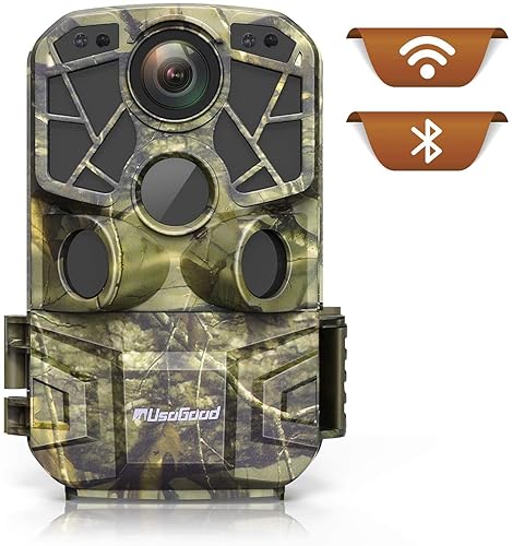 usogood Trail Camera [Top 4K/24MP] WiFi with Night Vision Motion