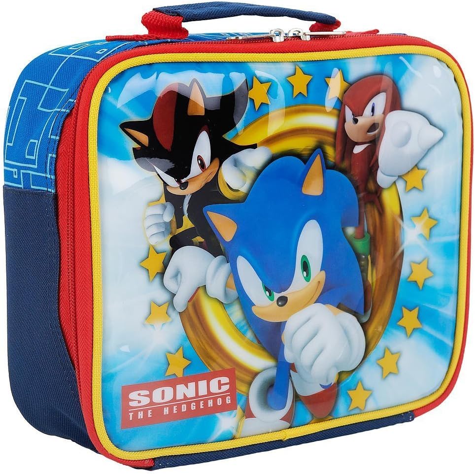 Sonic the Hedgehog "Ultimate Sonic" Rectangular Soft Lunch Box Amazon