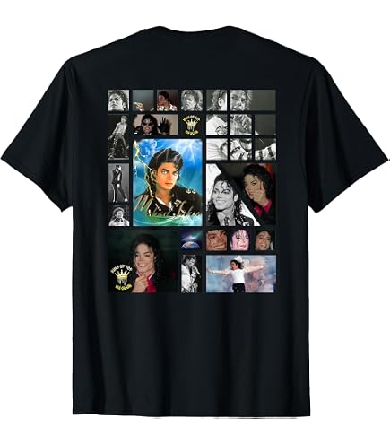 Amazon.com: The King of Pop Michael Jackson MJ-002 Black Cotton