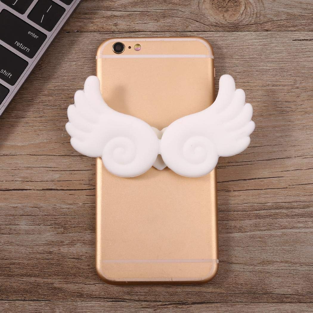 Kigin Cute Animal Shape Phone Holder Winder Cable for Phone Stands