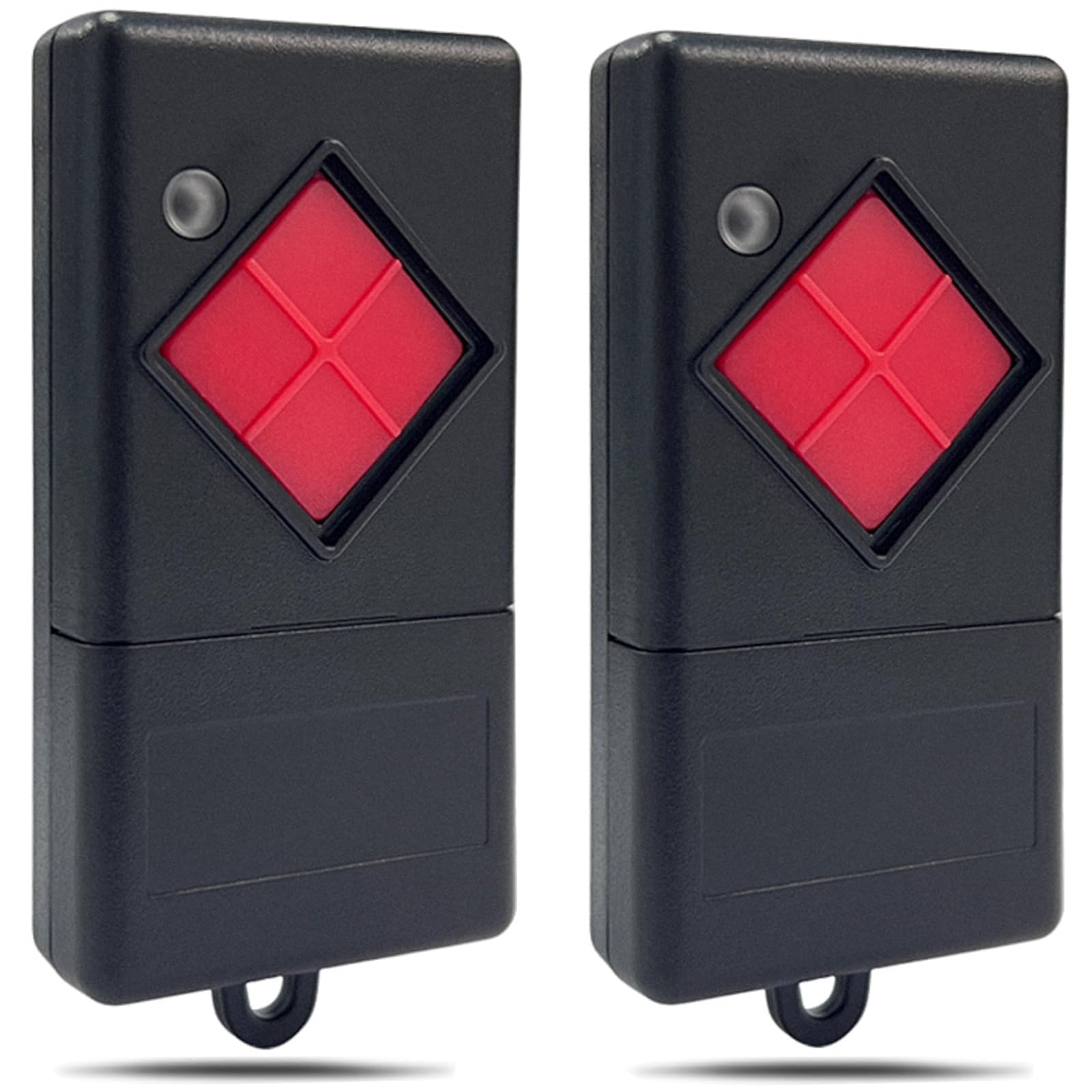 Garage Door Handheld Transmitter 40.685 MHz, Pack of 2 Replacement Remote Control Compatible with Dicket MAHS40, MAHS40-01, MAHS40-04 40 MHz Remote Control 1 Channel, Red Button — image 1
