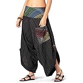 Rave Clothes for Women Palazzo Pants, Dance Yoga Pants Comfy Lounge Pants shamanic Clothing Women