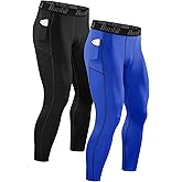 Runhit Compression Pants Men Running Tights Leggings Athletic Workout Gym Pants