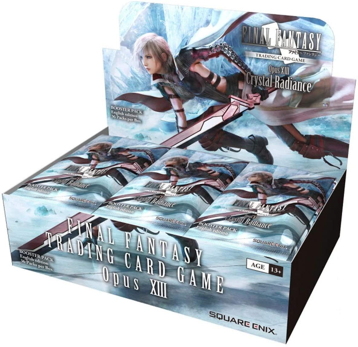 Square Enix Tcg 193465 Final Fantasy Box Envelopes, 36 Pieces Opus Xiii, Multicoloured