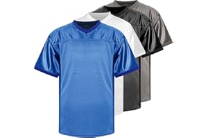 Phoneutrix Blank Football Jersey, Sports T-Shirt Hip Hop Jersey for Party