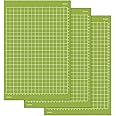 ReArt Standard Grip Mats for Cricut Joy Xtra - 12 x 8.5 Inches Craft Paper Cutting Mat Use with Printer Paper, Vellum, Light Cardstock & More, Sewing and Crafting (3 Packs Standerd)
