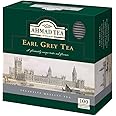 Ahmad Tea Black Tea, Earl Grey Teabags, 100 ct (Pack of 12) - Caffeinated and Sugar-Free
