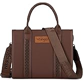 Wrangler Tote Bags for Women Top-handle Handbags and Purse for Women with Adjustable Strap