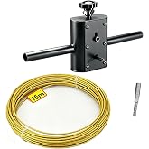 Drill Powered Wire Cable Puller Attachment | Heavy Duty Fish Tape Threading Tool for Electricians, Conduit Hidden Pipe Wiring Pulling Accessory