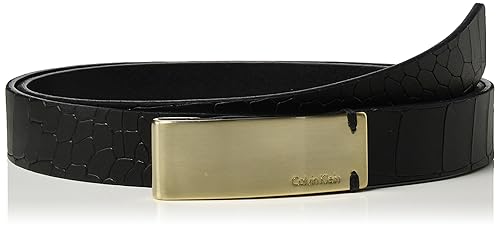 Calvin Klein Jeans Damen Gürtel Curved Plaque Belt
