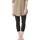 Fishers Finery Ecofabric Capri Legging; Casual Lounge Legging