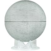 12" Diameter Moon Globe, NASA Approved with over 3000 Place Names and a Free Mount Acrylic Base. This extraordinary 12&rdquo; diameter globe accurately depicts the geographical features of the Earth&rsquo;s moon, including craters, seas and mountain ranges. NASA approved.