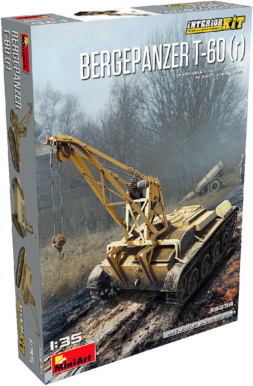 Miniart 1: 35 - Bergepanzer T-60 (R) Interior Kit
