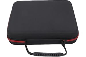 Diydeg Microphone Case, Shockproof Handheld Wireless Microphone System for Karaoke Singing Party, Hold 4 Microphones Mic Trav