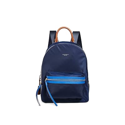Tory Burch Perry Colorblock Nylon Backpack - Royal Jamaica 