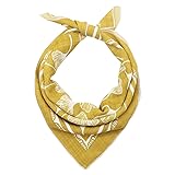 LJBFNN Floral Bandanas for Women Men, 21.56" Square