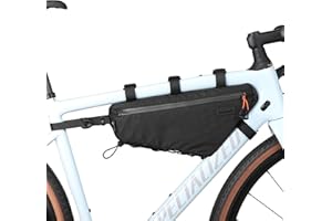 Rhinowalk Bicycle Front Frame Bag Bike Under Top Tube Triangle Bag Lightweight 2.9L Touring Pack Cycling Nylon Pouch for Moun