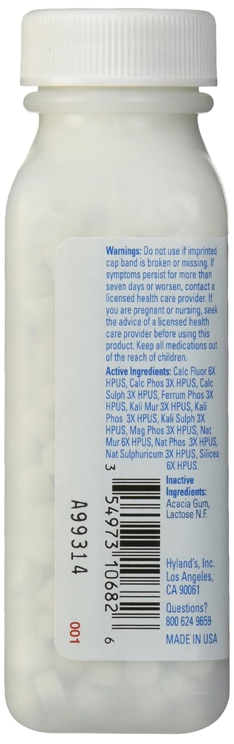 Bioplasma Cell Salts Tablets by Hyland's, Natural Homeopathic Combination of Cell Salts Vital to Cellular Function, 1000 Count: Beauty