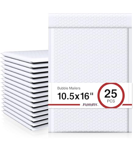 Buste Imbottite Per Spedizioni 200 #5 ( Purple ) Poly Bubble Mailers Envelopes Bags 10.5x16 Colors Stand Out EB Carrello Portapacchi Pieghevole