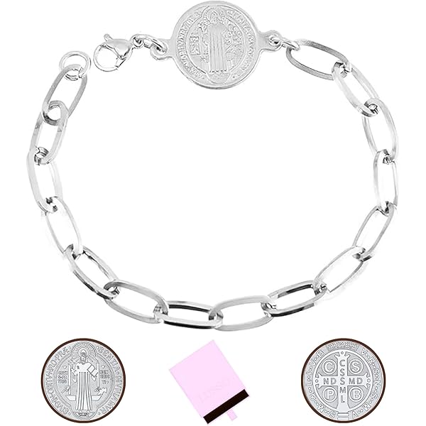 Pulsera Cubana De 9 Mm Con El Ángel De La Muerte De La Santa Muerte En Plata De Ley 925 Rodiada - GMB00127