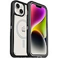OtterBox iPhone 14 & iPhone 13 Defender Series XT Case - Black Crystal, Screenless, Rugged, Snaps to MagSafe, Lanyard Attachment