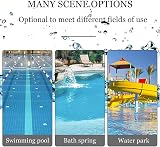 YERT 3-Bend Pool Hand Rail, Stainless Steel Safety Grab Ladder, Silver view 8