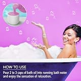 AROMATIKA Lavender Bath Foam 1000ml Relax Sleep Aromatherapy Spa Body Care view 4
