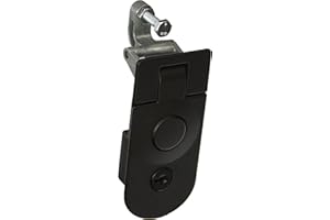 Southco C5-21-25 Black Powder Coated Zinc Alloy Sealed Lever Compression Latch, Adjustable Grip
