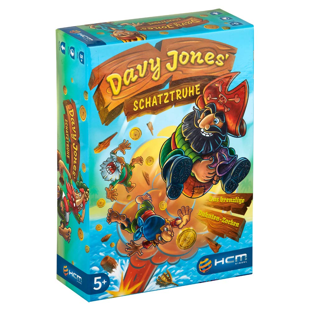 HCM Kinzel HCM55127 Davy Jones Schatztruhe Board Game