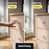 Hemway Chalk Paint Soft Coral Pink 1L Matt Finish Furniture & Walls view 7