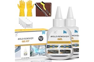 BARINOX Household Stain Cleaning Gel Kit – 400 ml / 10 in 1 Premium Cleaning Set – Thick Gel Formula for Washing Machine Seal