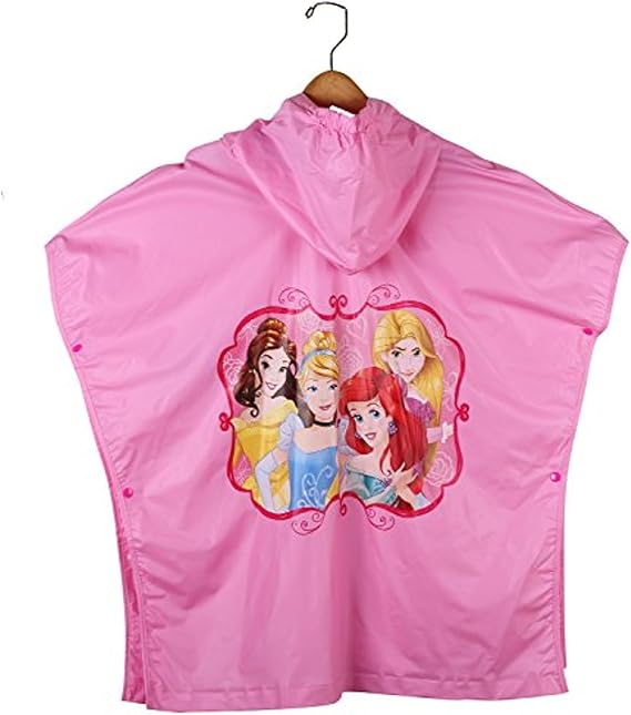 Amazon ディズニーlittle Girls プリンセス防水アウターフード付き雨ポンチョ 1サイズ幼児用 レインウェア 通販