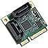 IO Crest SI-MPE40095 Mini PCIe 2 Port SATA III RAID Controller