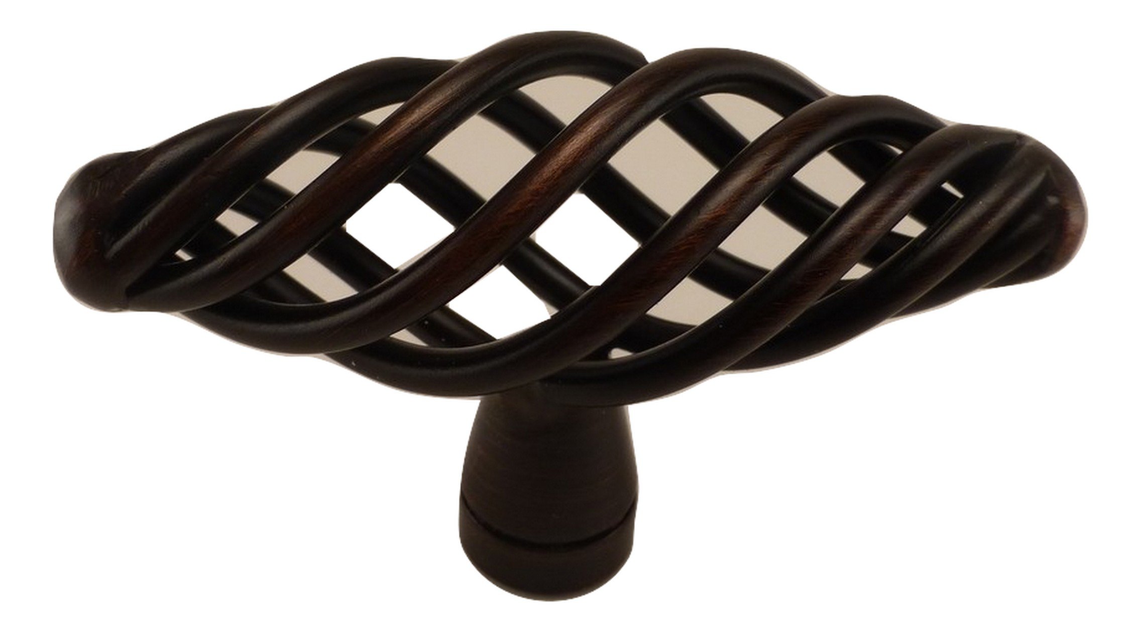 Dijkoo East West Consolidated 898ORB-1 Oil Rubbed Bronze Bird Cage Cabinet Knob2 3/8" 60mm (Pack of 1)