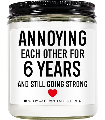 Tarjeta Personalizada Para 6to Aniversario De Boda (Hierro) – Hecha A Mano Y Divertida Para Esposo O Esposa