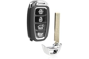 Keyless Entry Remote Key Fob Replacement 4-Button for 2018 2019 2020 Hyundai Elantra GT (NYOSYEC4FOB1608, 95440-G3000)