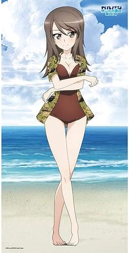 Amazon ガールズ パンツァー 最終章 第2話 ガルパンsummer マイクロファイバービーチタオル ミカ アニメ 萌えグッズ 通販