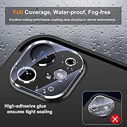 QHOHQ 3 Pack Camera Lens Protector for iPad Pro 13