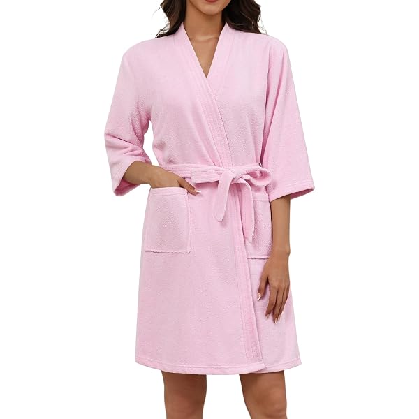 short sleeve dressing gown DRESSING GOWN LADIES BUTTON FRONT OPENING NIGHTIES SHORT SLEEVES
