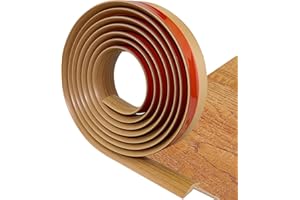 Floor Transition Strip Self Adhesive Carpet & Flooring Transitions Edging Trim Strip PVC Threshold Transitions Suitable for T