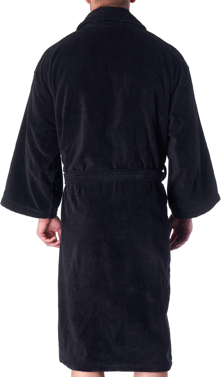 Alpine Swiss Aiden Mens Cotton Terry Cloth Bathrobe Shawl Collar Velour Spa Robe at  Men’s Clothing store