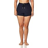 Nautica Womens Board Shorts 3” Inseam – Quick-Dry Swim Shorts, Surf, Beach Wear, Bikini Cover-up