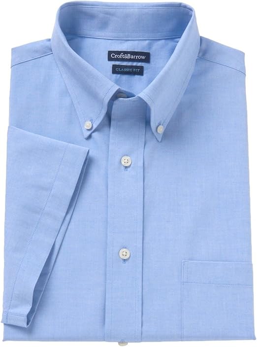 croft and barrow slim fit dress shirt