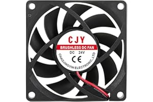 Ijksbehjf 7015 Cooling Fan, Low Noise High Efficiency with ABS Design, for Servers, Printers and Electronic Devices 5V 12V 24