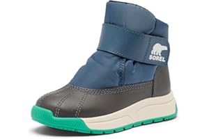 Sorel unisex-child Whitney III Strap Mid Waterproof